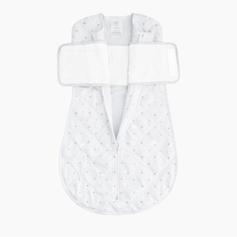 Dream Weighted Swaddle (2nd generation) Size 0-6 months Color: Grey Stars